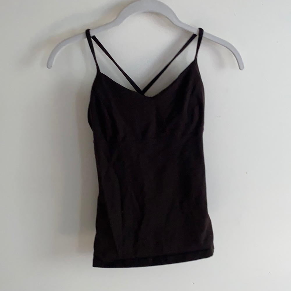 Prana cross back tank top